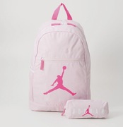 Różowy plecak szkolny Jordan z piórnikiem nowy 