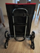 Torba na zakupy na kółkach Andersen Treppenst. Scala Sh. Hera czerwona