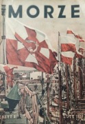 Czasopismo Morze - Luty 1938 rok. Stan dobry.