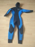 Skafander do nurkowania, damski 7mm + ocieplacz