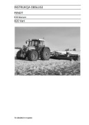 Instrukcja Obsługi Fendt 818, 820 COM III PL