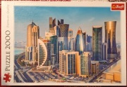 Puzzle 2000 el. Doha, Katar. TREFL