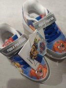 Buty sportowe sneakers świecące na rzepy psi patrol 25