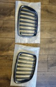 Grill/nerki BMW X1 e84 srebne komplet
