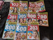 Super zestaw 11 krzyżówek korona