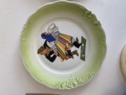 2 Talerze tańce Z. Stryjeńskiej