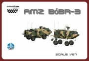 Model z druku 3D AMZ Bóbr 3      1/87   