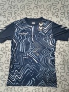 Koszulka sportowa Hummel L męska wzór mapa linie nowa