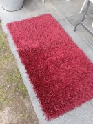 Bordowy dywan 70*140 cm