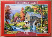 puzzle Castorland Old Sutter’s Mill 500 Stary młyn