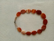 Naszyjnik z agatu owalnego