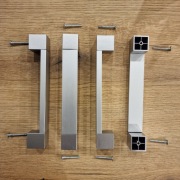 Uchwyty meblowe - komplet 4 szt ze śrubami