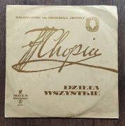 Winyl pamiątka PRL F. Chopin - SONATY - 1960 EX (+) GOLD COLLECTION UNIKAT