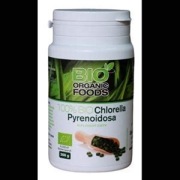 100% Bio Chlorella Pyrenoidosa 1200 Tabletek 250 mg - Bio Organic Foods