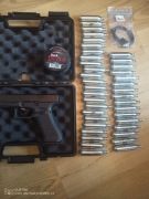 Marker treningowy RAM Glock 17 Gen5 T4E 43 CO2  Zestaw akcesoriów Stan Igła
