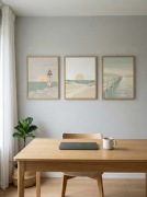 Zestaw 3 plakatów minimalistycznych 30x40 cm do salonu, sypialni