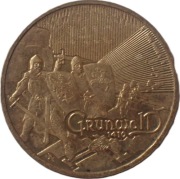 2 złote z 2010 rok - GRUNWALD 1410 + FOLDER W PDF - OBEJRZYJ MOJĄ OFERTĘ