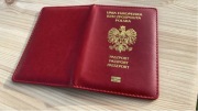 Etui Rzeczpospolita Polska Paszport skóra dwoina