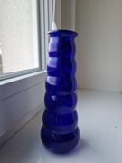 Wazon ,,Bałwanek" PRL kobaltowy