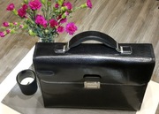 Teczka biznesowa Skóra Vip Collection Business Czarna