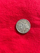 1 franc 1943 rok Francja Vichy