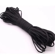 Parakord 4mm, 30mb, czarny, Nowy 