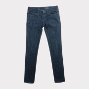 Vans skinny granatowe damskie spodnie jeansowe S niski stan