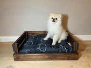 Ręcznie robione legowisko dla psa S 60x40 cm