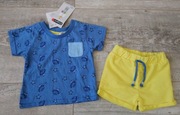 Komplet niemowlęcy letni chłopięcy - rozm 62