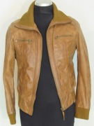 KURTKA SKÓRZANA MĘSKA PIMKIE R.38 MAŁY ROZMIAR !!