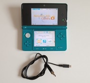 Japoński Nintendo 3DS niebieski przerobiony CFW Luma region swap