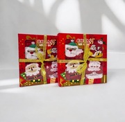 4-pak świątecznych skarpet damskich, zestaw prezentowy 39-42