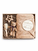 Zestaw prezentowy dla noworodka, baby shower, gotowy prezent, boho