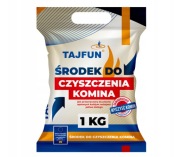 ŚRODEK DO CZYSZCZENIA KOMINA PIECA PROSZEK DO USUWANIA SADZY SMOŁY TAJFUN