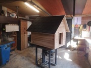 Buda dla psa duża ocieplana 