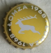 ŁOMŻA Białe kapsel po piwie