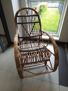 Wiklinowy fotel bujany