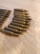 Zestaw amunicji dekoracyjnej 5.56 mm NATO - 30 sztuk