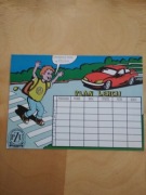 Plan lekcji z PRL-u - reklama PZU