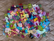 LEGO FRIENDS 1 KG KLOCKI PŁYTKI ZJEŻDŻALNIE MEBLE FIGURKI ZWIERZĘTA 