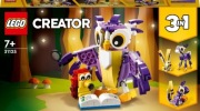 LEGO Creator 3 w 1 Fantastyczne leśne stworzenia 31125