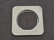 Berker R.1 łupek czarny ramka pojedyncza