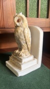 Podpórka do książek Sowa Alabaster