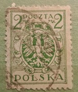 Znaczek nr 115 - 1920r