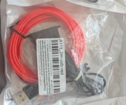 Ledy w deskę rozdzielcza Czerwony USB