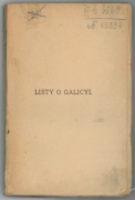 Listy o Galicyi do Gazety Polskiej (1875-1876) - Stanisław Koźmian 1877