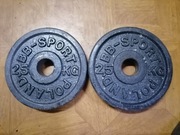 Obciążenie Żeliwne BB-Sport 2 x 2,5 kg 26 mm
