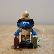 Schleich smerf smurf Podróżnik figurka model wycofany z 2015 r.