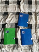 Zestaw 3 Zeszytów oxford w linie a5 80 kartek