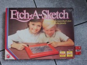 Gra retro 1980 vintage FtchASketch Peter Pan Piotruś Pan Playthings UNIKAT